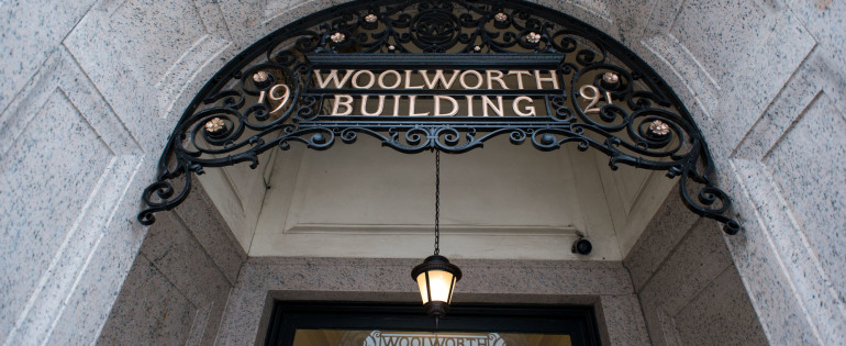 Architectural Photographer near Watertown, NY: Photographs of the Woolworth Building